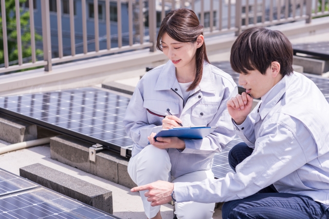 太陽光発電点検