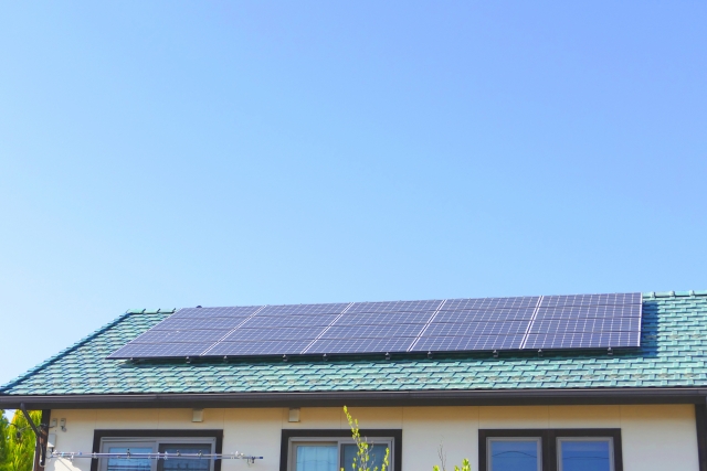 民家の太陽光発電